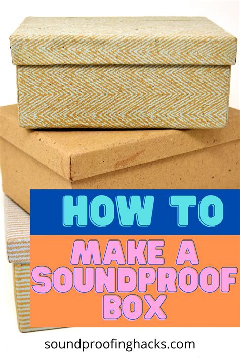 how to soundproof electrical boxes|build a sound proof box.